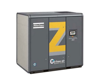 阿特拉斯ZE 和 ZA (VSD) 低压无油螺杆式空压机