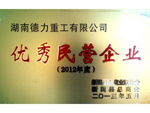 2012年度优选民营企业